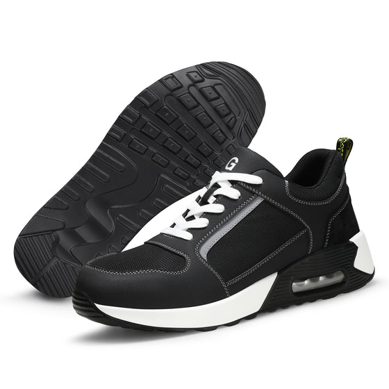SBP Steel Toe Safety Shoes – Kevlar Puncture Resistant Lightweight Work Sneakers
