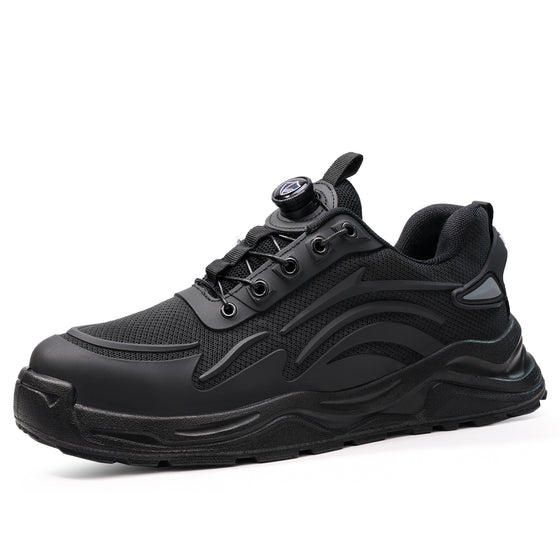 LANOUDUN DL211BA Steel Toe Safety Shoes – Anti-Static Kevlar Puncture-Proof Work Sneakers