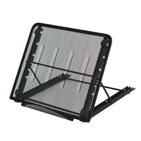 Metal Latticed Desk Table Rotating Portable Foldable Monitor Holder