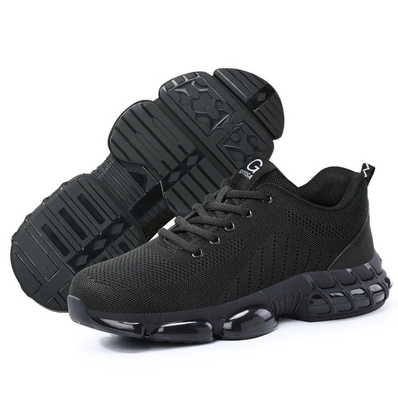 3033 Steel Toe Safety Shoes – Lightweight Kevlar Puncture-Proof Work Sneakers